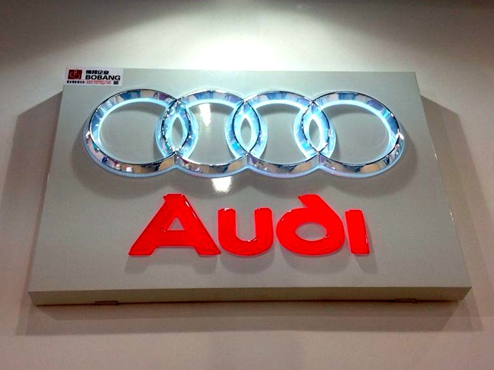 Audi Automotive Dealership Signage